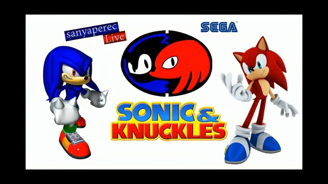 Sonic & Knuckles - Blue Knuckles Прохождение (Sega Mega Drive / Genesis)