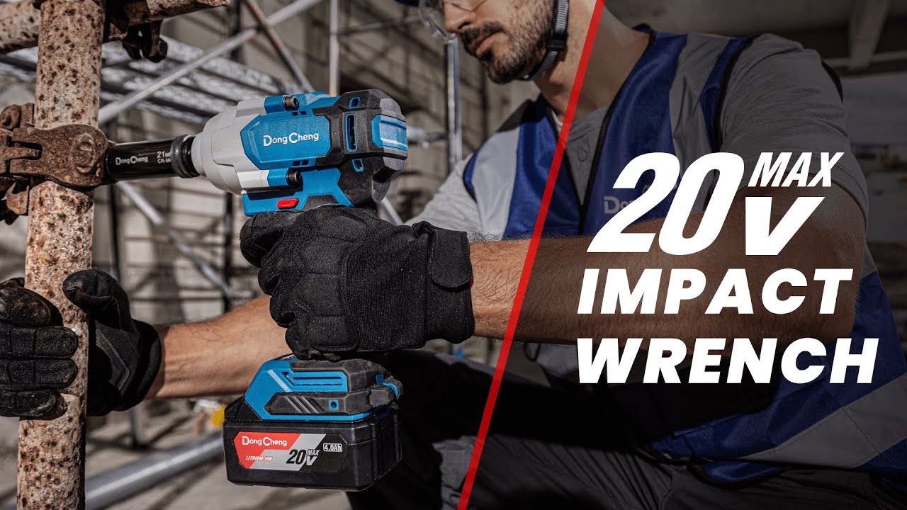 Dong Cheng 20V MAX Brushless Cordless Impact Wrench DCPB698