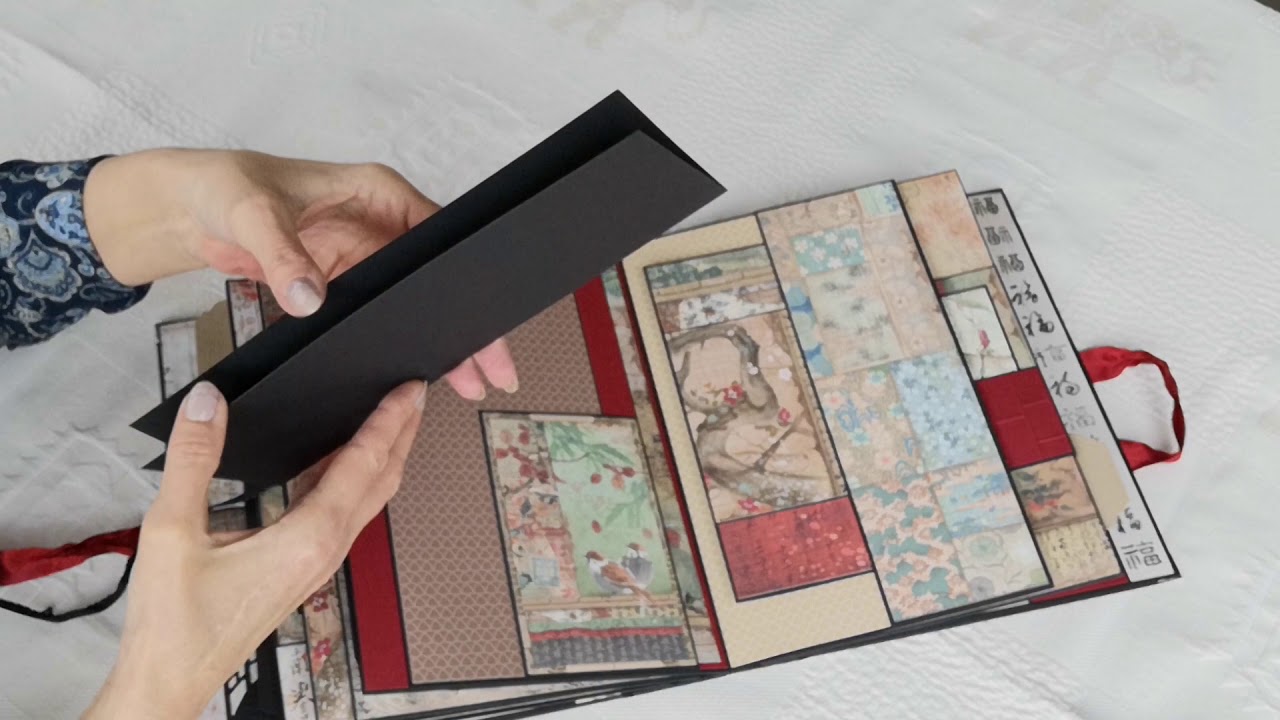 ALBUM ORIENTAL GARDEN - Papiers Stamperia