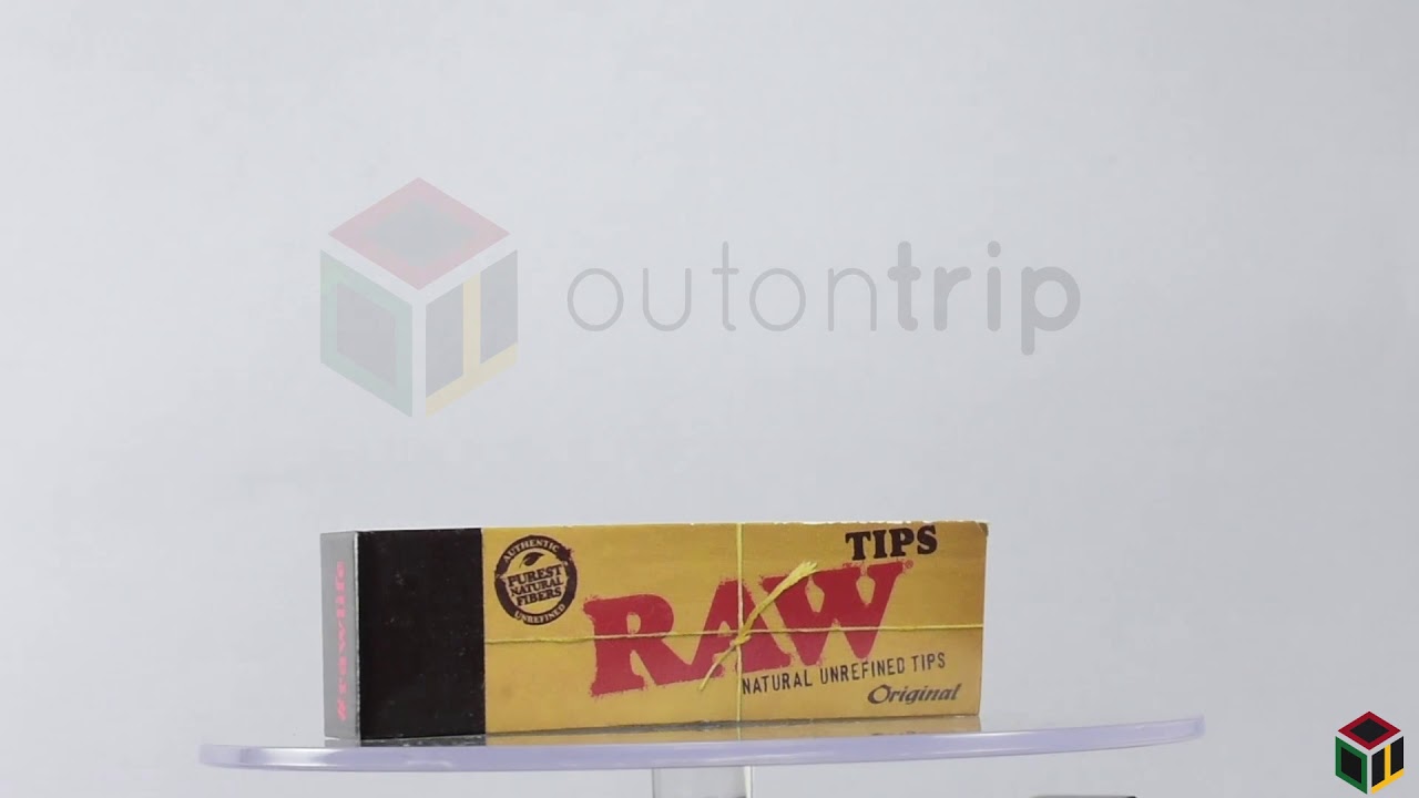 RAW ROLLING paper FILTER TIPS/ROACH