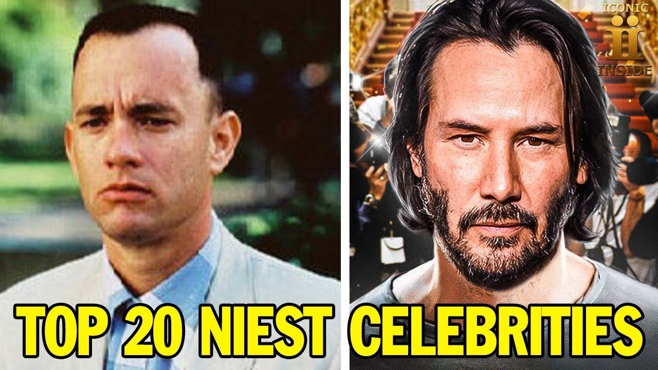Top 20 Nicest Celebrities