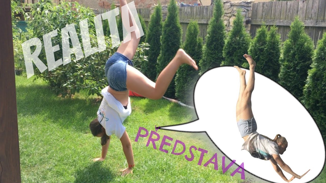 GYMNASTIKA | PŘEDSTAVA vs REALITA | ft. LEA