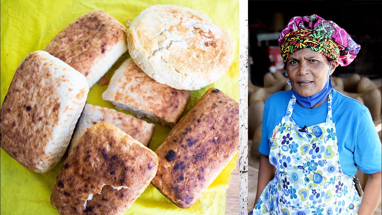 Кокосовая выпечка от Шанти в Сипарии, Тринидад и Тобаго | In De Kitchen