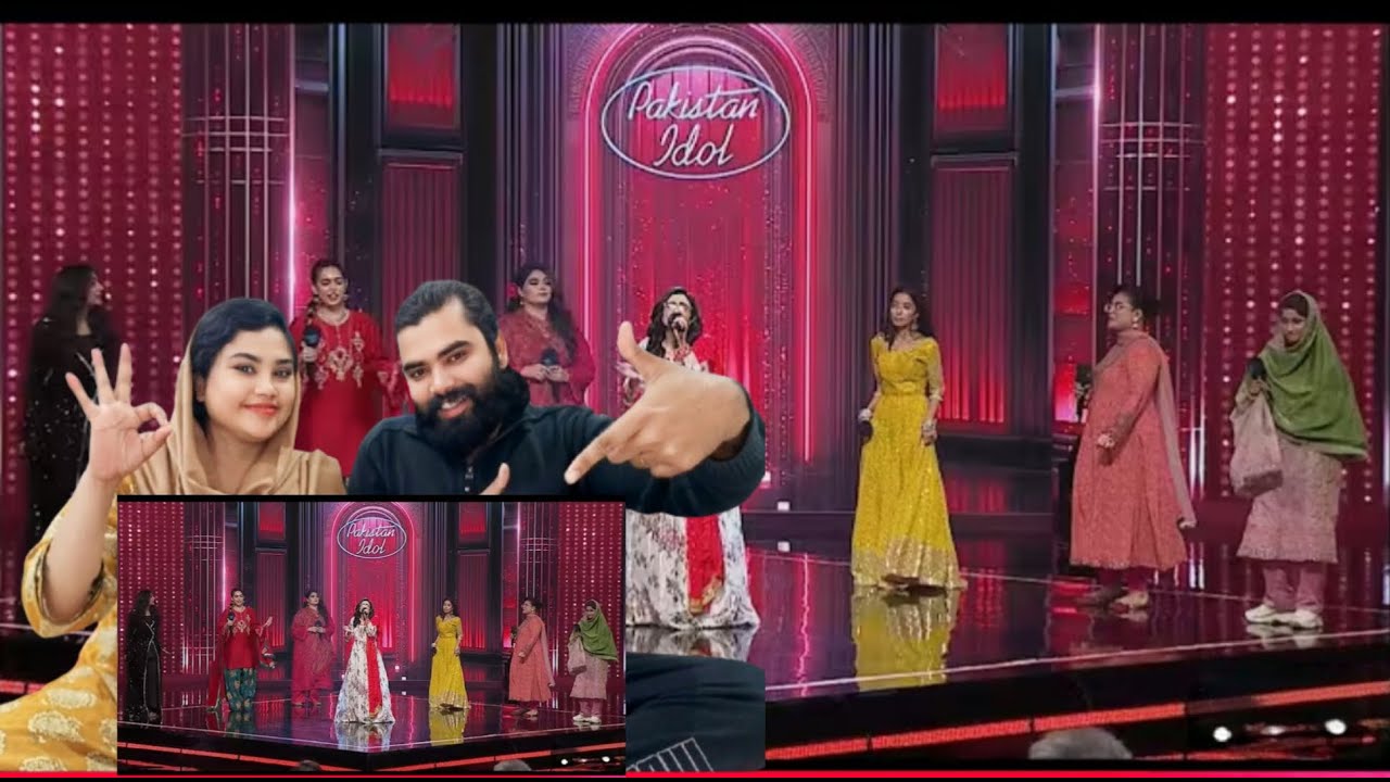 Pakistani Reaction Pakistan ldol Episode 15 | All Girls Medley | Gala Round Pakistan ldol 2025