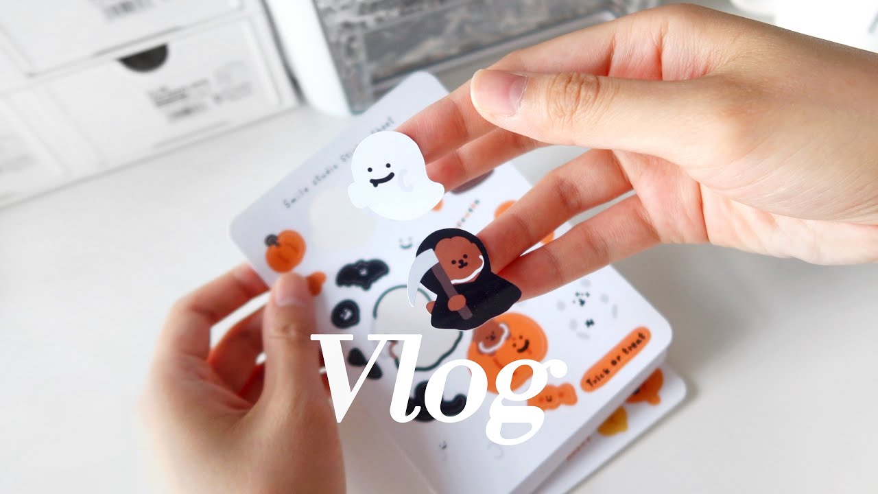 🎃VLOG 33 | Halloween Shop update | Shop Restock | Packing orders | A day in my life | Studio vlog