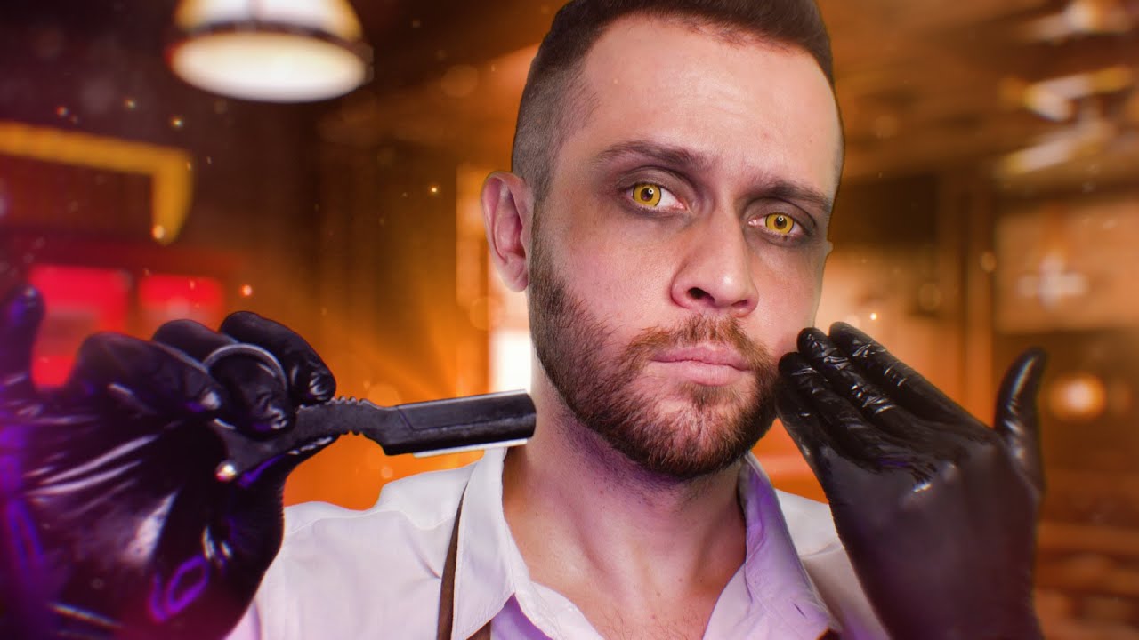 ASMR Werewolf Barber Shaves You Clean