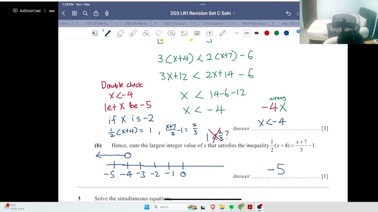 2G3 LR1 Revision Set C Walkthrough