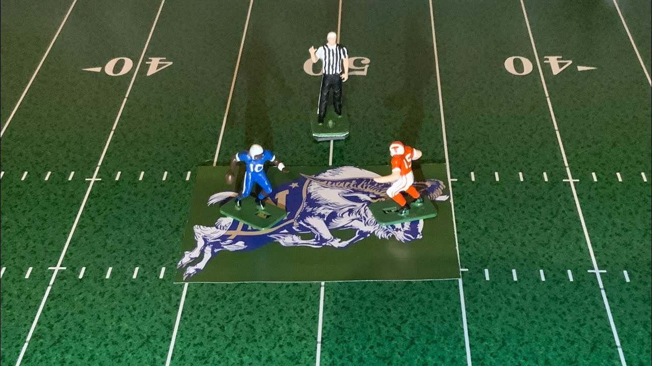 Navy Midshipmen vs Tennessee Volunteers Electric Football Game