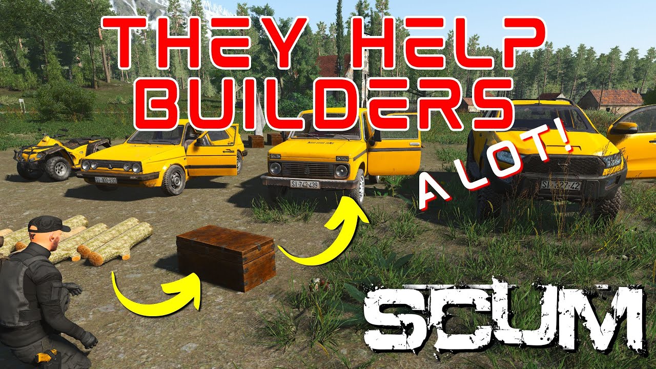 Use vehicles when base building | Ballistic's SCUM Tips #4