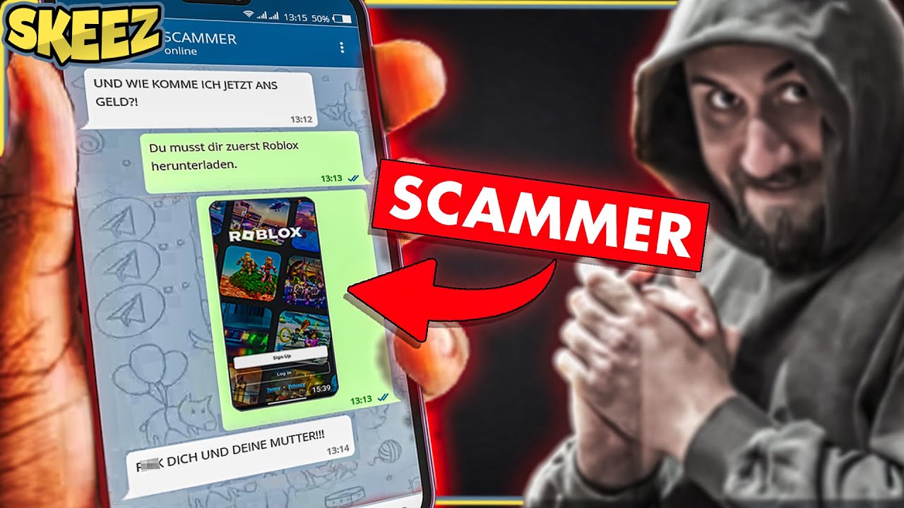 Ich habe Scammer gescammt und zum Ausrasten gebracht