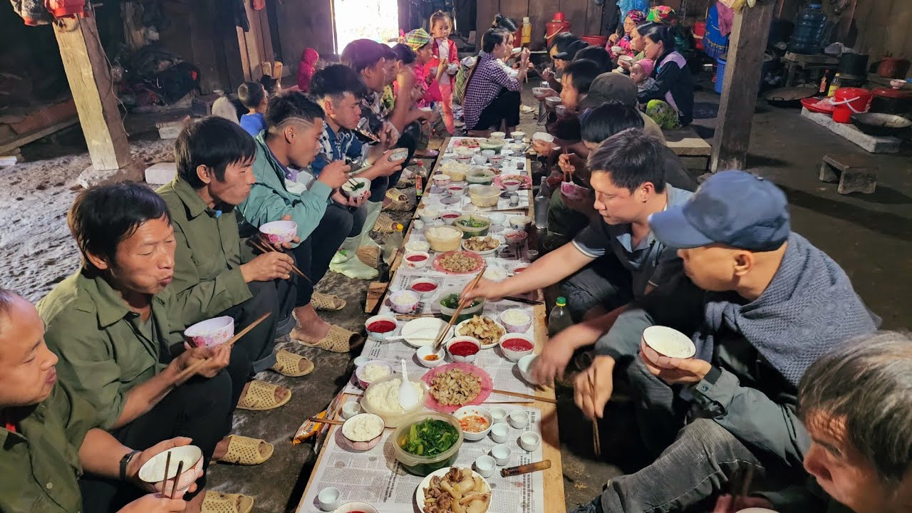 Đám cưới kỳ lạ giữa rừng già Đán Dầu đi bộ 3 tiếng phần 2. Nguyễn Tất Thắng