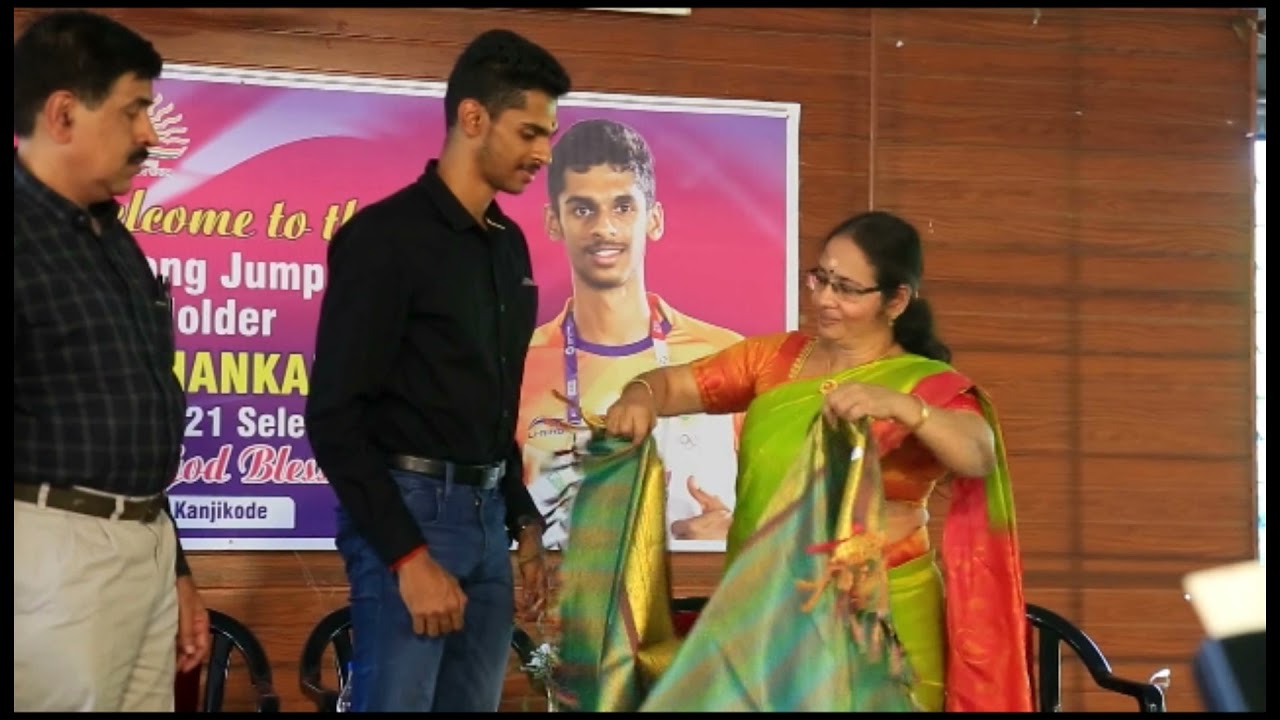 Mr. Sreeshankar, National Long Jump Record Holder and Tokyo Olympics Selectee Felicitated