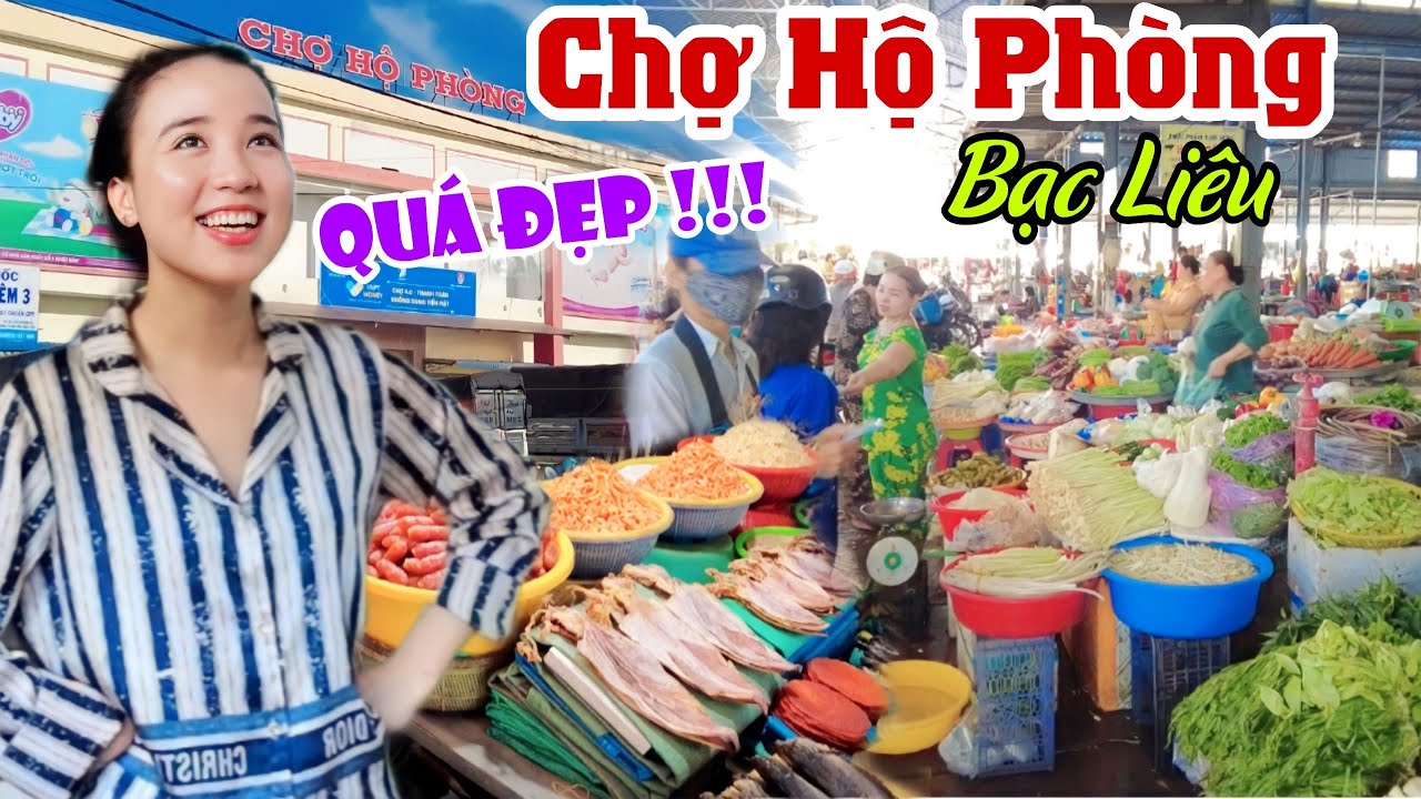 Quá Đẹp Em Gái Bán Khô CHỢ HỘ PHÒNG, BẠC LIÊU - Bán Toàn Bánh Dân Gian Đặc Sản Thơm Ngon | KPVL