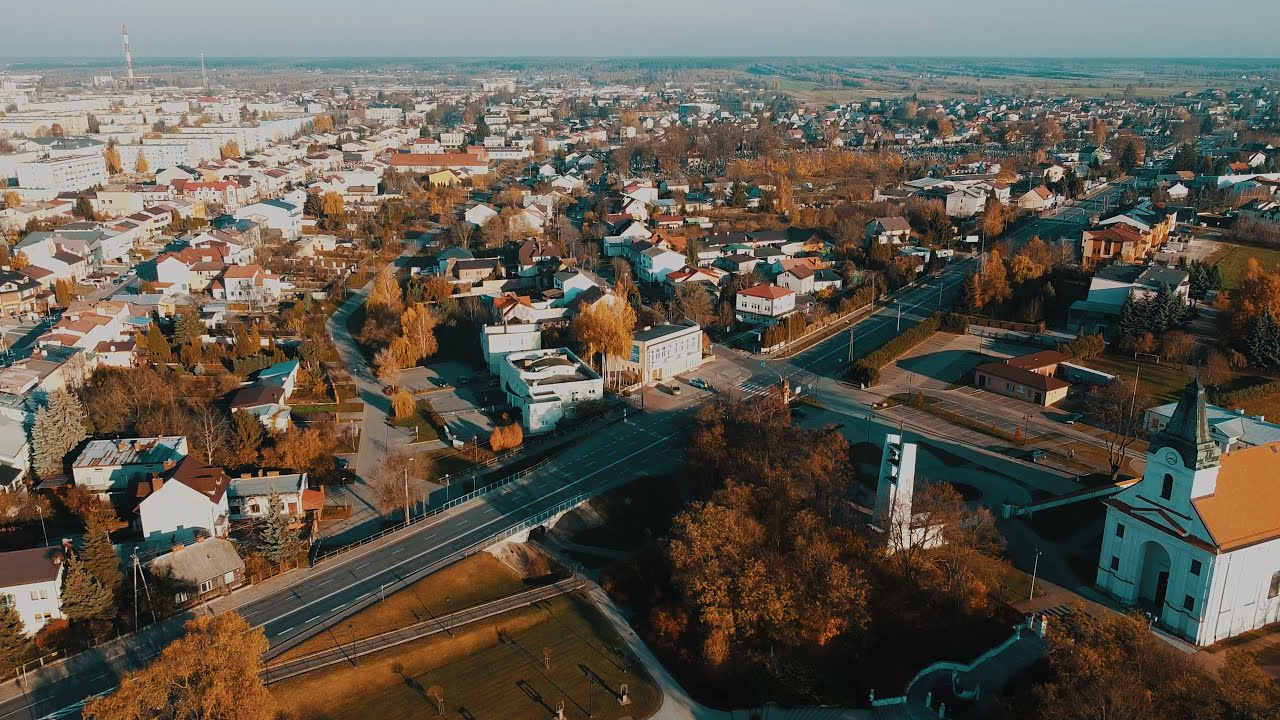 Wyszków z lotu ptaka