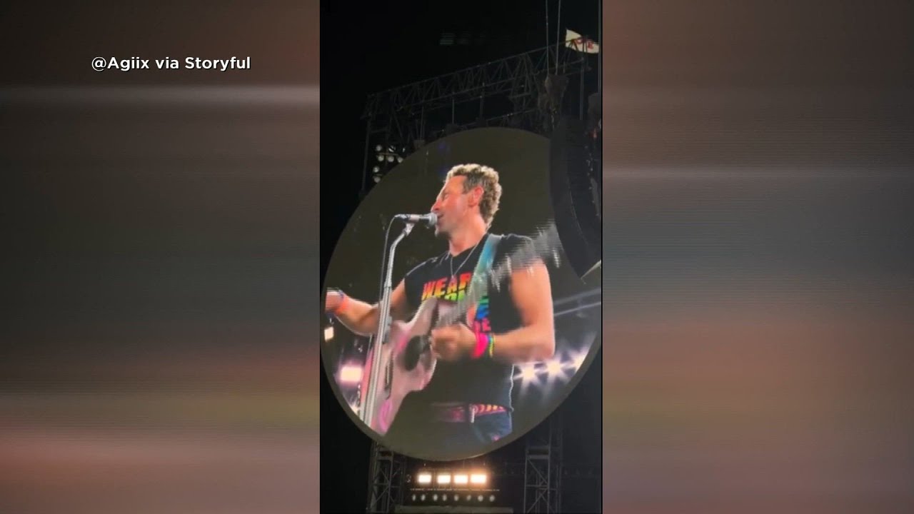 Chris Martin says he’ll continue Coldplay’s use of ‘kiss cam’ despite controversy