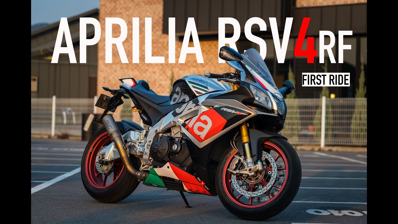 2016 APRILIA RSV4rf *First Ride*