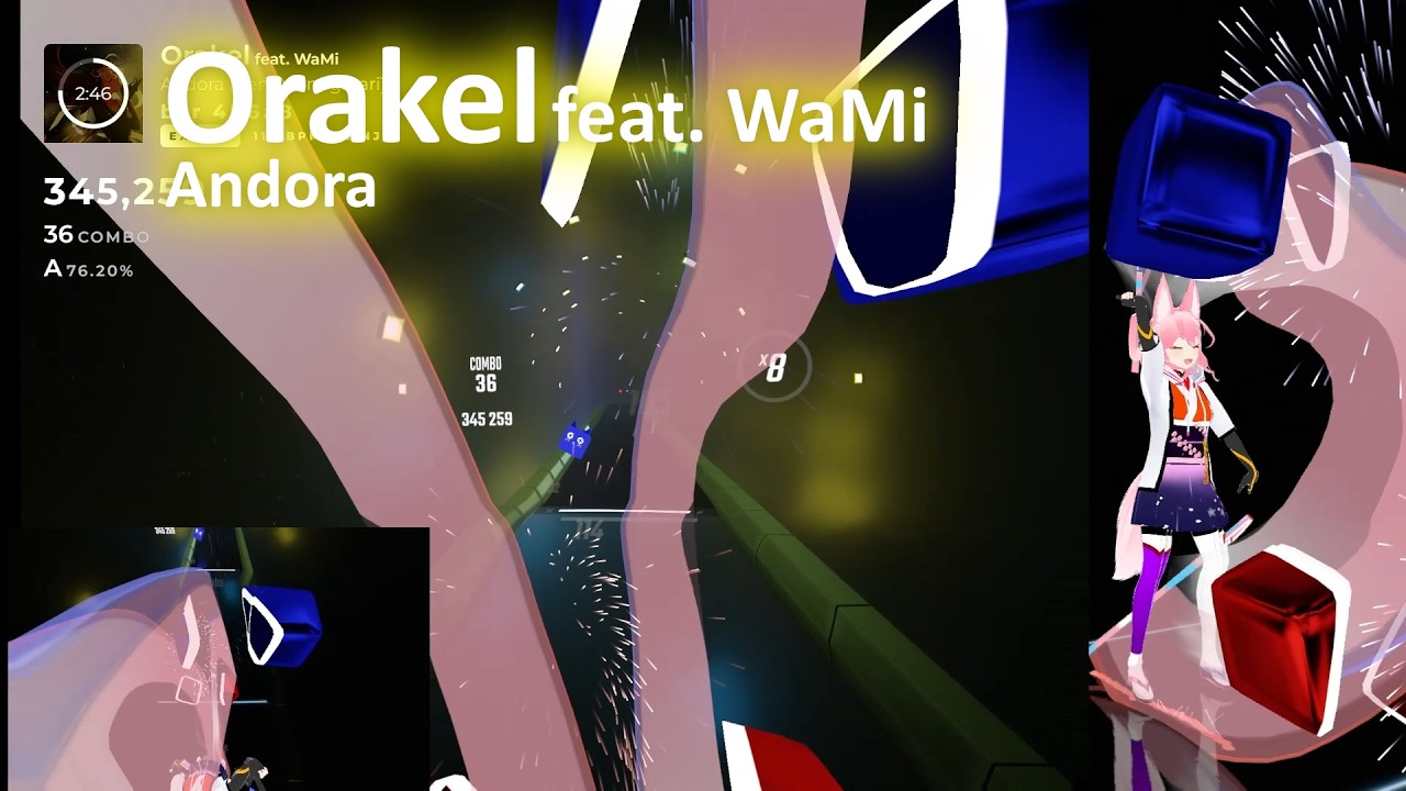 [BeatSaber] Orakel feat.WaMi - Andora ; EXPERT playthrough
