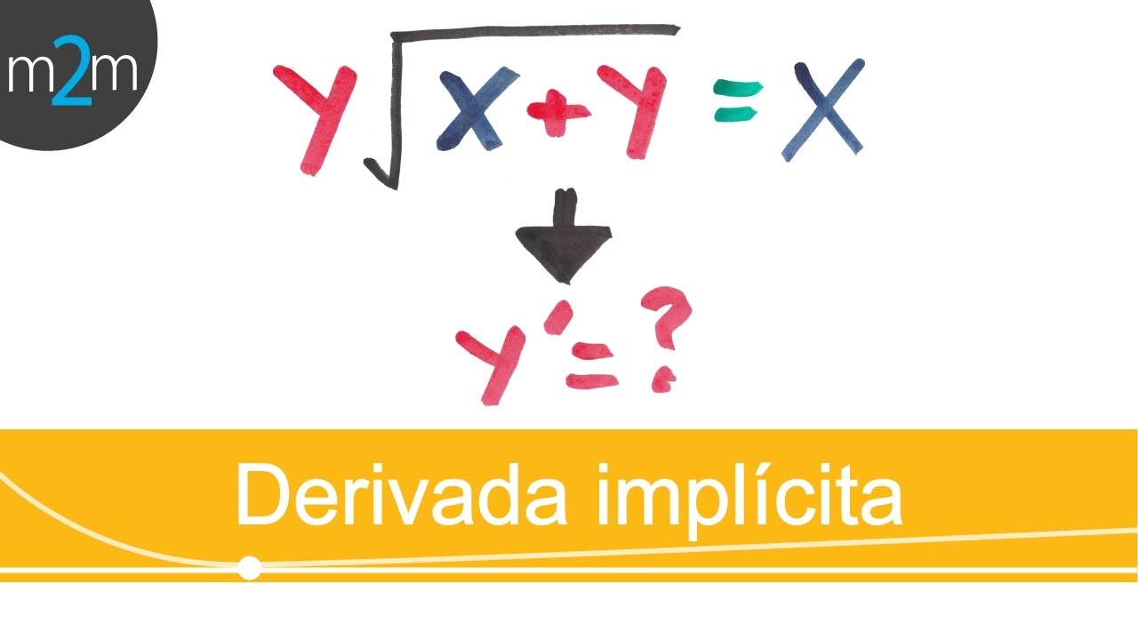 ✅ Como hacer una Derivación Implícita │ ejercicio 1