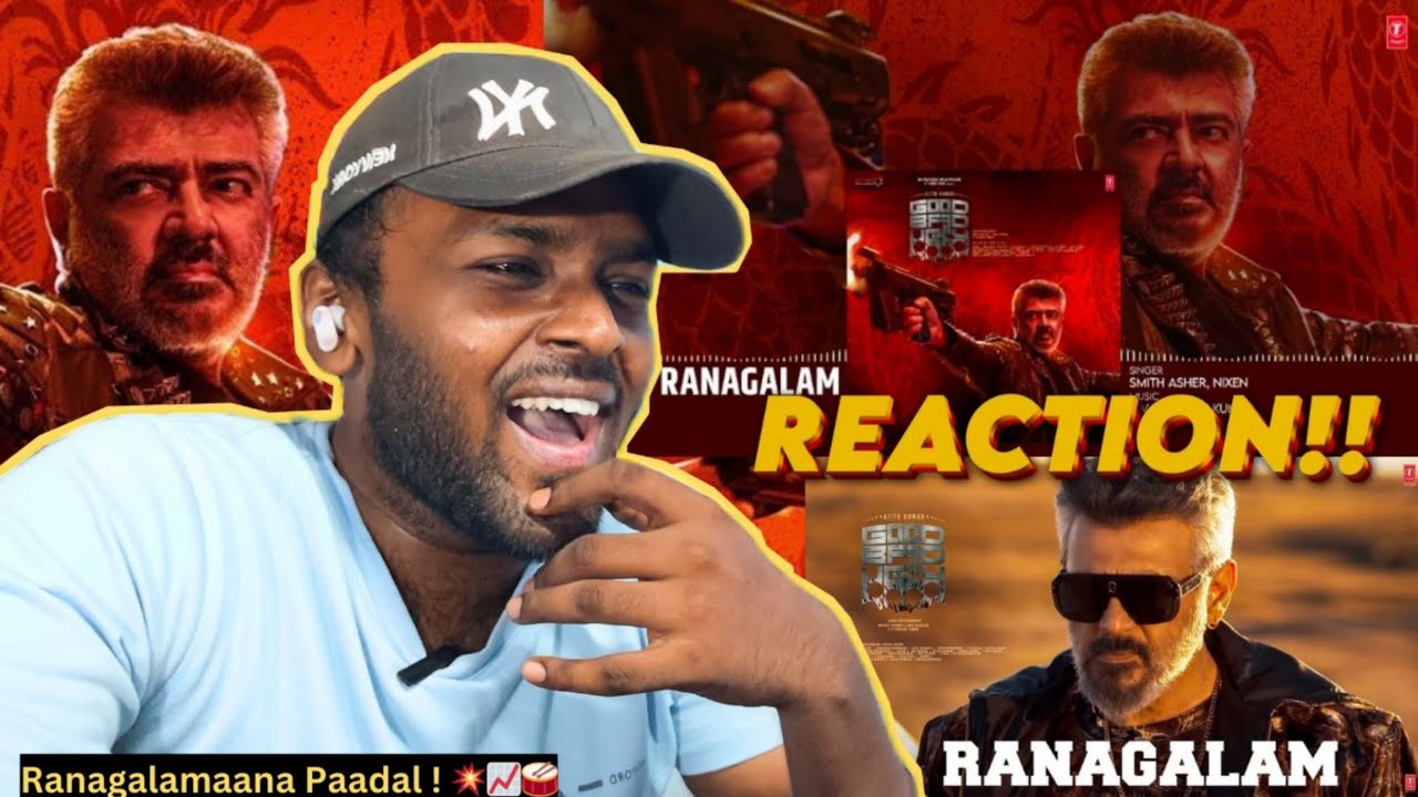 GBU - Ranagalam Audio Song | REACTION!! | Ajith Kumar | GV Prakash Kumar | Aadhik Ravichandran