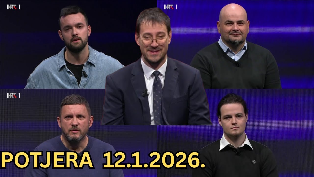 POTJERA 12.1.2026. (Ponedjeljak)