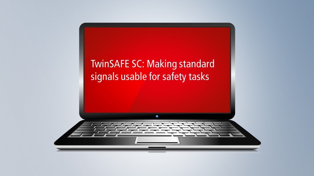 TwinSAFE SC: Making standard signals usable for safety tasks
