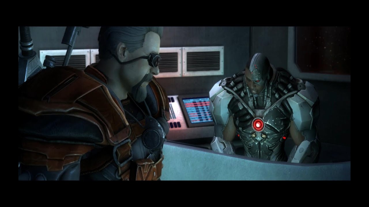 Cyborg y Deathstroke se unen y pelean juntos capitulo 6 y 7 (Injustice amon us)