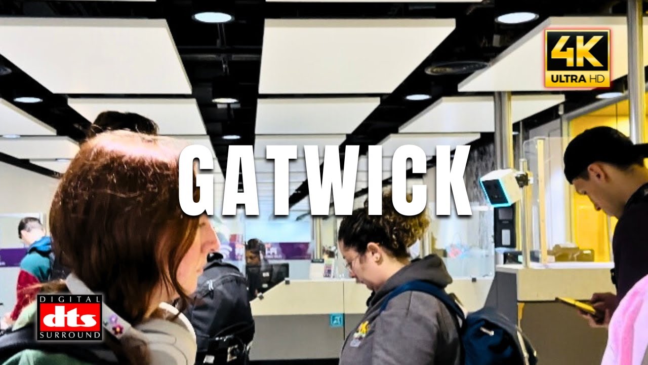 London Gatwick Airport, Complete tour of Departures at South Terminal | Athens flight |