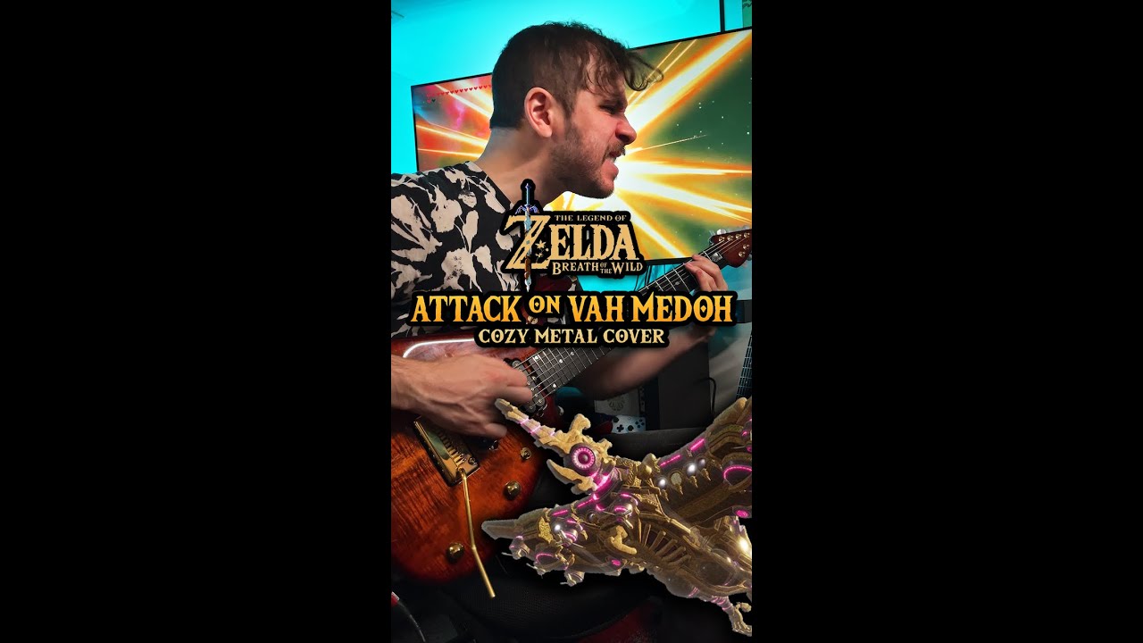 Let’s attack VAH MEDOH from ZELDA's Breath of the Wild on GUITAR 🎸