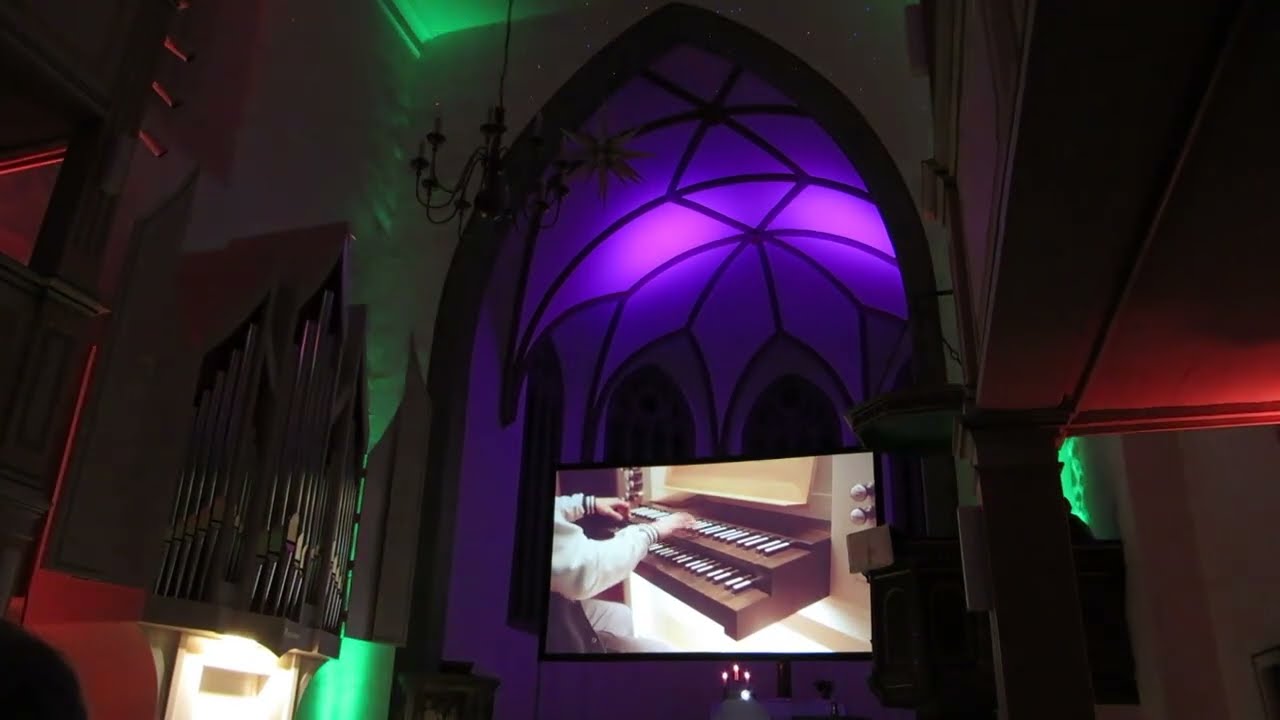 Starlights live SynthPhonische Orgelshow - Nico Wieditz - 2023 Kahla