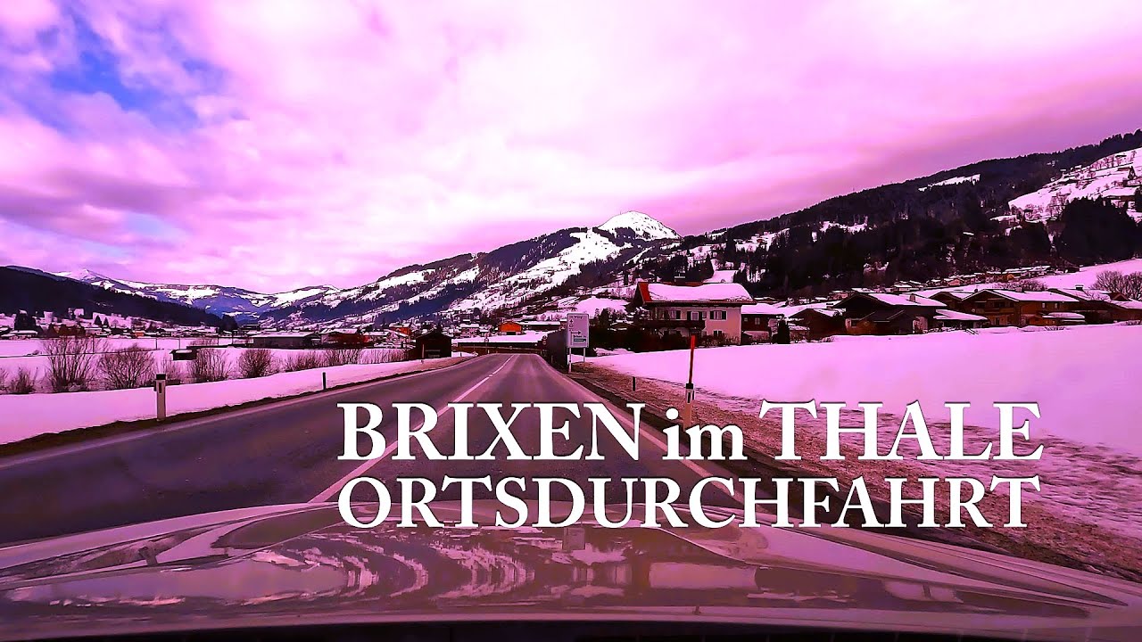 Ortsdurchfahrt Brixen im Thale