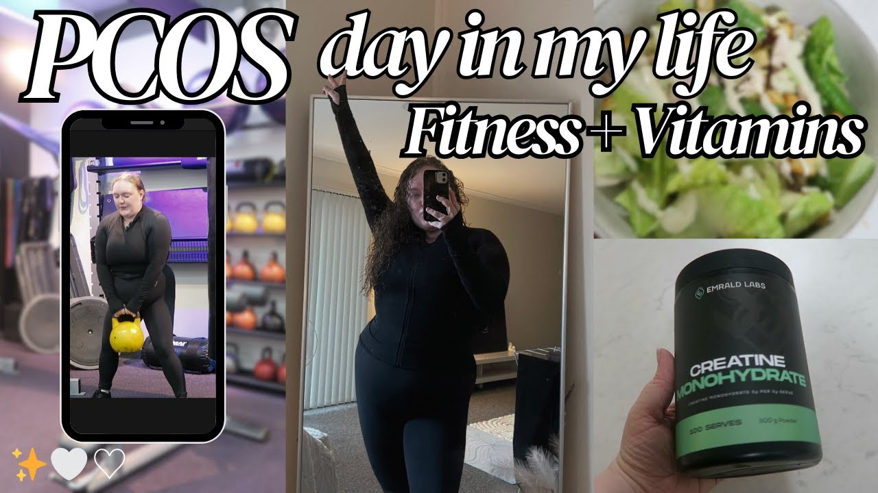 PCOS Day in My Life: What I Eat + Gym + Weight Loss Routine (No BS) ✨