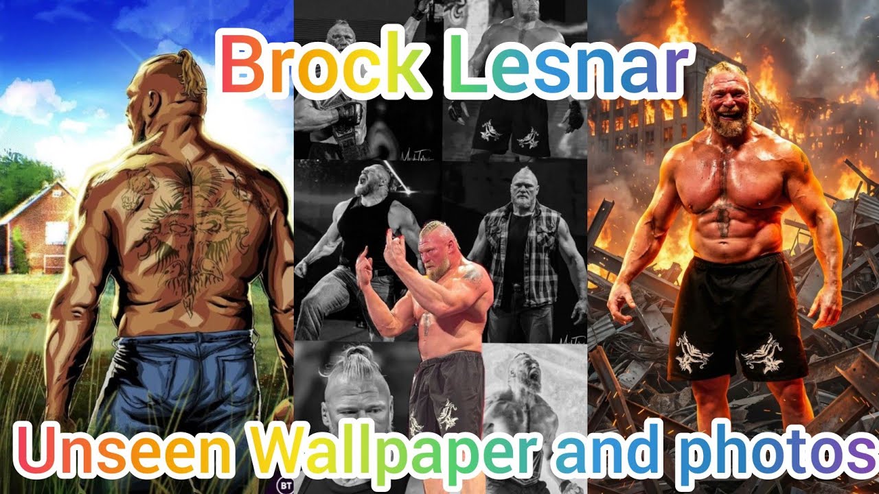 Brock Lesnar Unseen Wallpaper and photos 