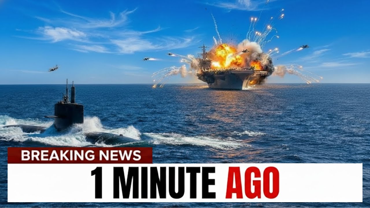 Iranian Submarine Launches TORPEDO Toward US Aircraft Carrier — US Navy’s Response Is DEVASTATING
