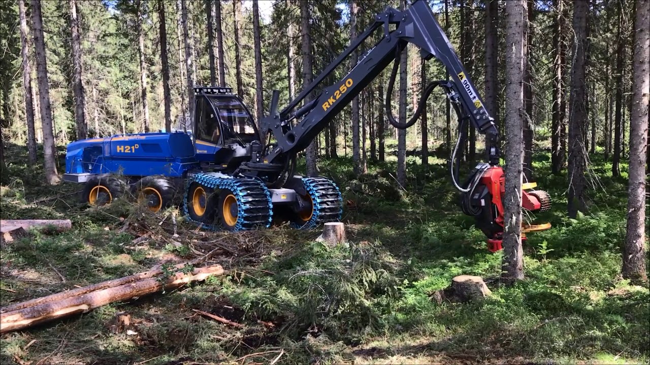 SP 661 LF on Rottne H21D