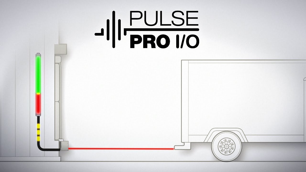 Banner Pulse Pro I/O - Backing Up Truck to Dock Bay