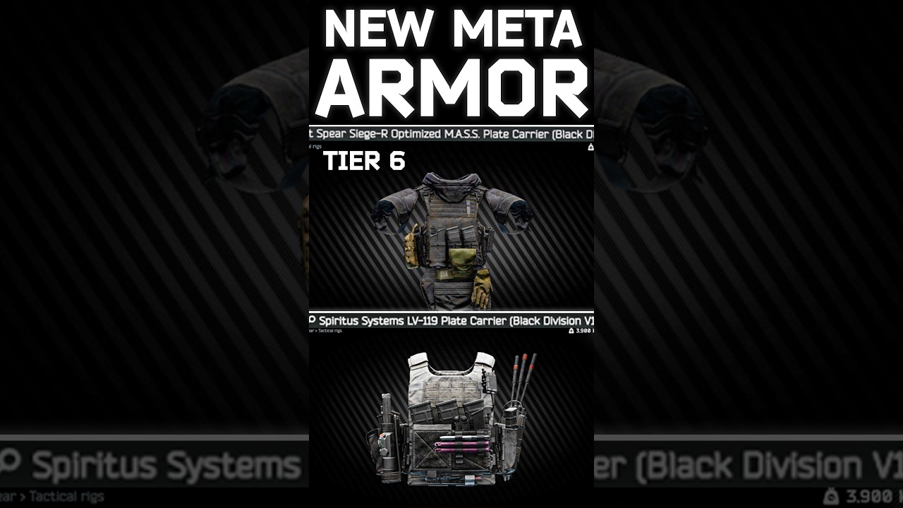New META Armor (Black division gear)