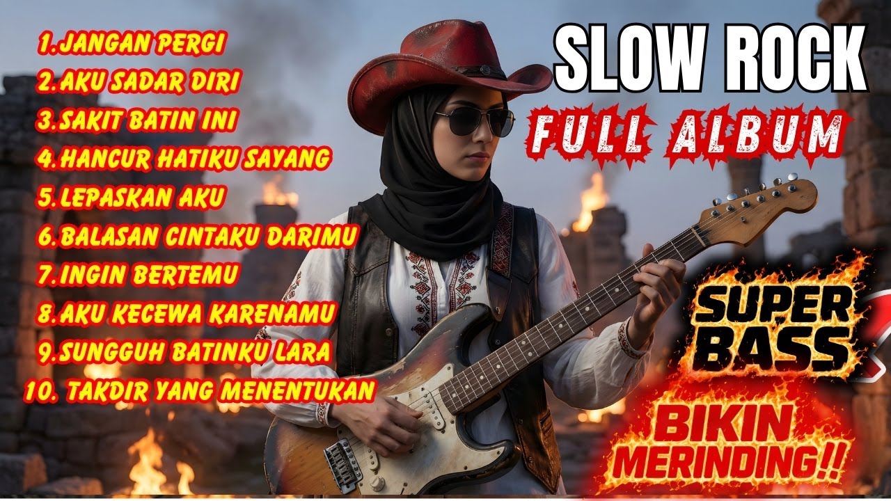 🔥KUMPULAN‼️LAGU ROCK COVER TERBAIK | ENAK DIDENGAR SAAT PERJALANAN | SLOWROCK MALAYSIA POPULER  🔥KUM