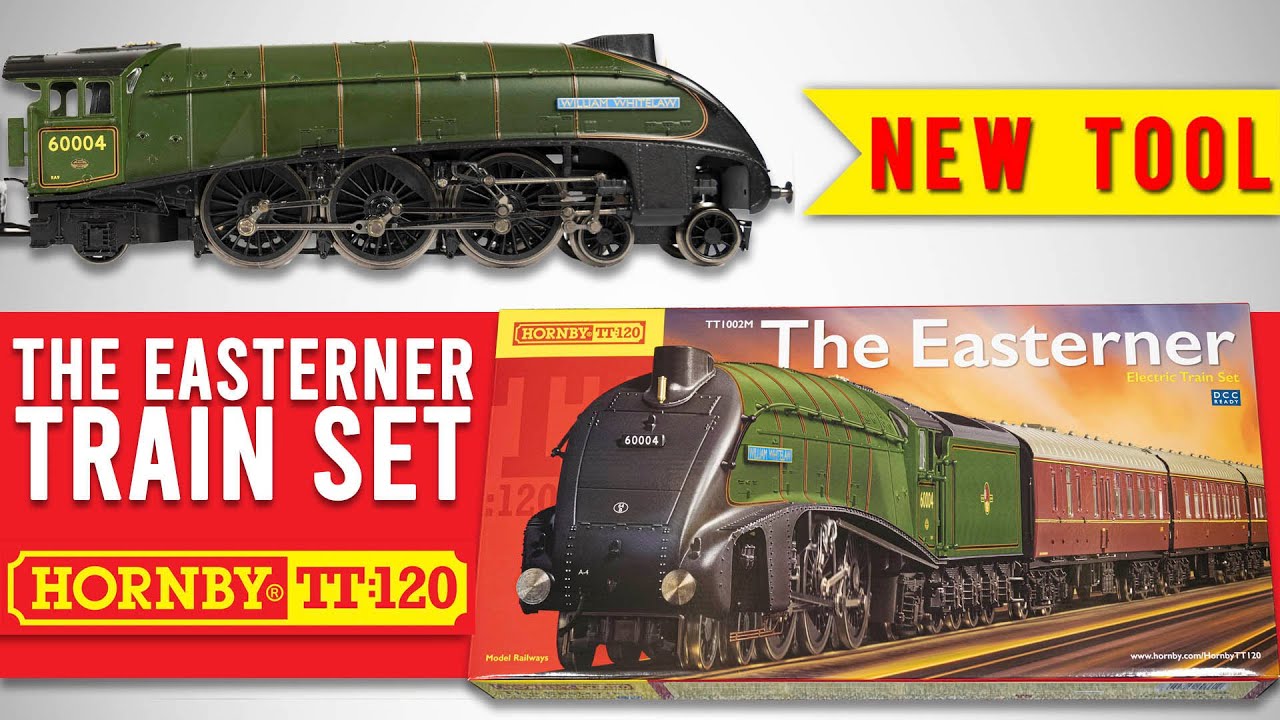 New Hornby TT:120 A4 Easterner Train Set | Unboxing & Review