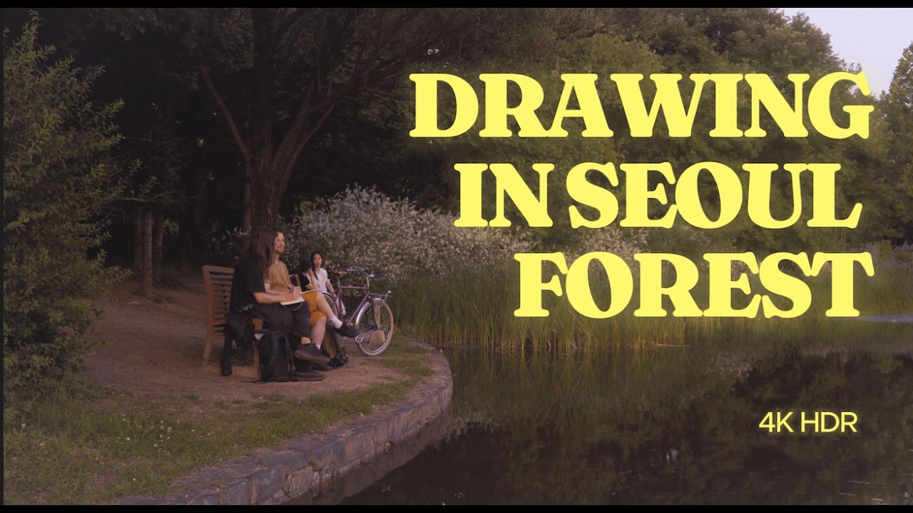 Drawing in Seoul Forest