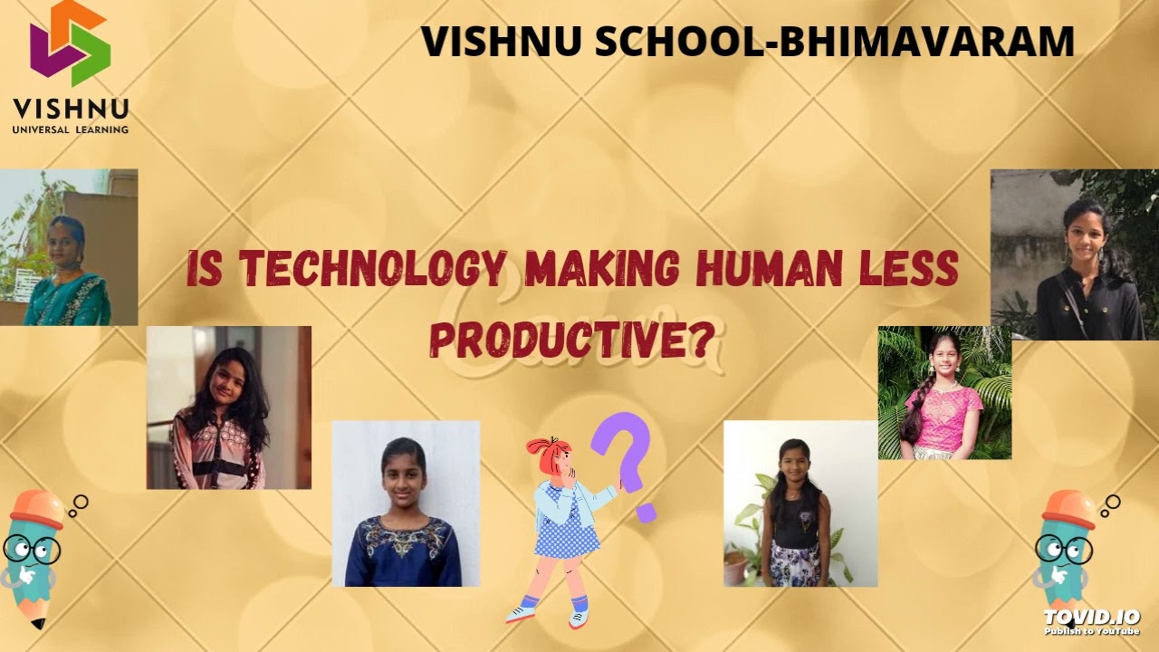 🤔Is technology making human less productive?🤔