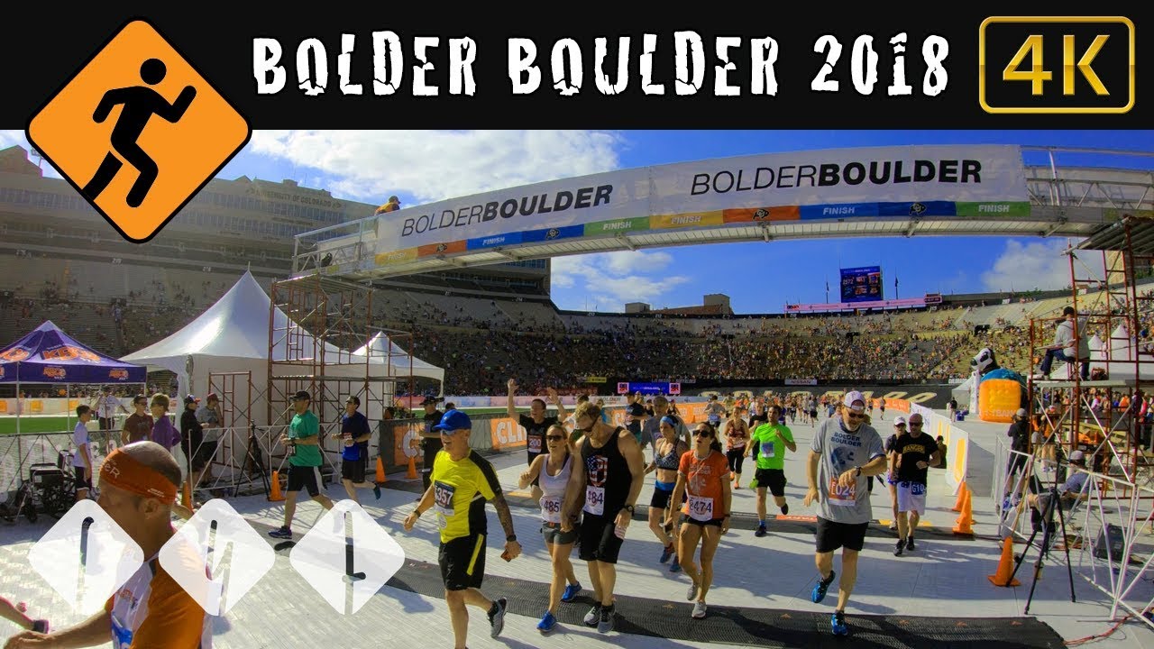 Virtual Treadmill Run - Bolder Boulder 10k 2018