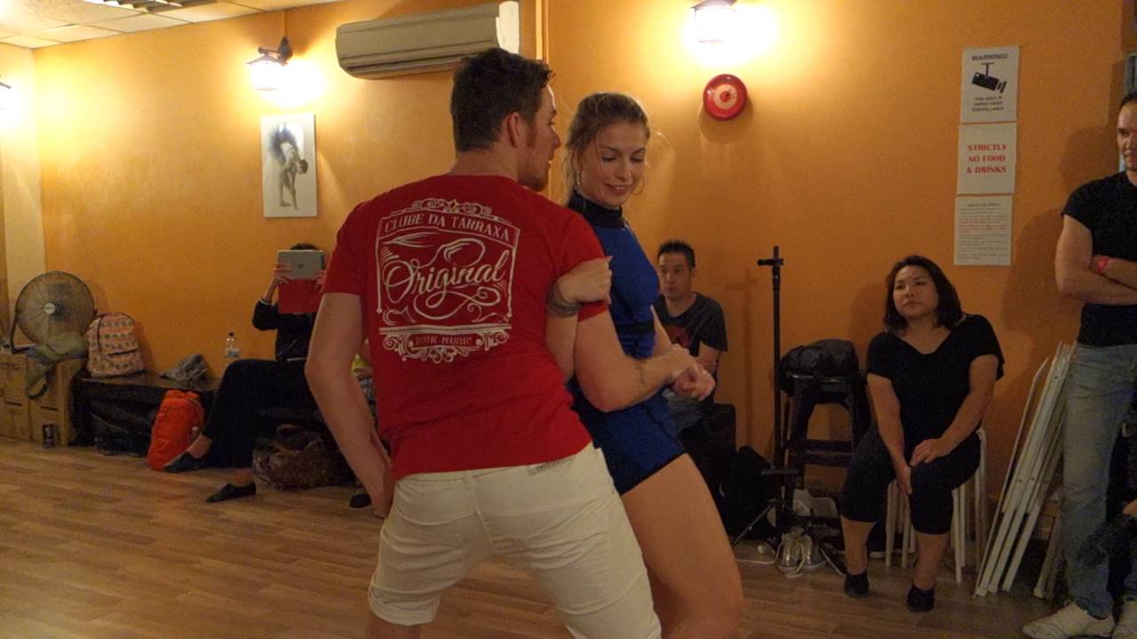 Bruno Galhardo & Layssa Liebscher social dancing (Zouk Dance Academy)