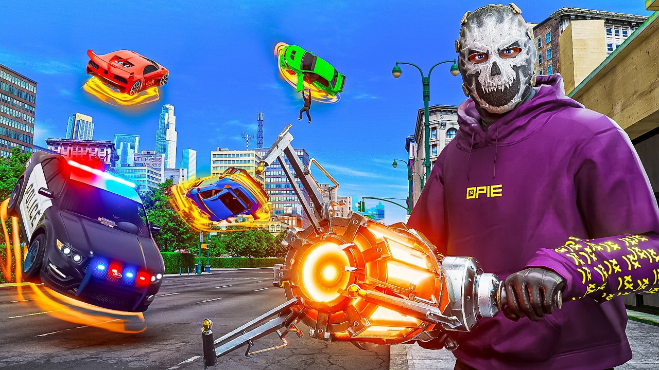 Zero Gravity Gun In GTA 5 RP