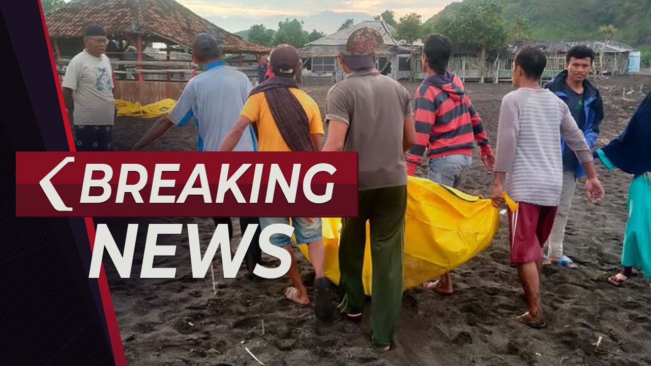 BREAKING NEWS - 15 Orang Terseret Ombak di Pantai Payangan Jember, 10 Orang Meninggal