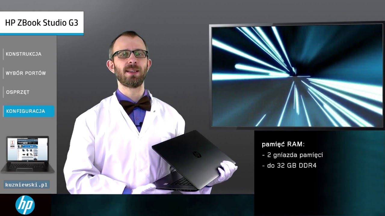 HP ZBook Studio G3 - recenzja wideo ultramobilnej stacji roboczej