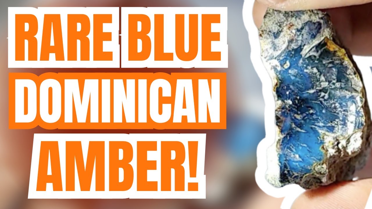 Raw Blue Dominican Amber!!