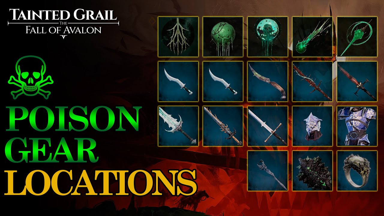 🧪 Tainted Grail Poison Build? Here&rsquo;s Where to Find All the Gear