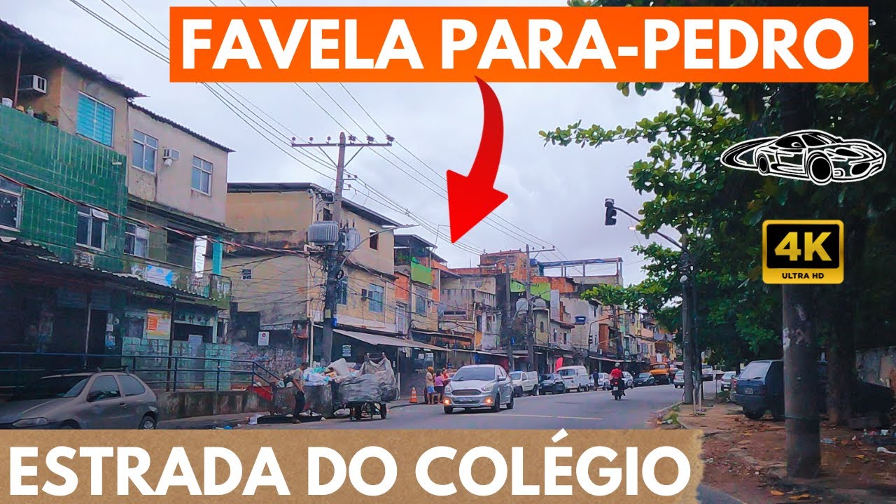ESTRADA DO COLÉGIO: Andando pela rua perto da Favela Para-Pedro em Colégio | Rio de Janeiro - RJ