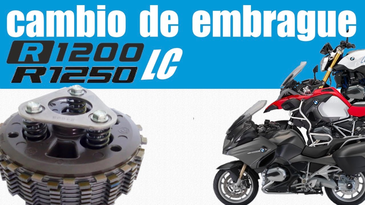 Cambio de embrague BMW R 1200 1250 LC RT GS R RS Clutch Kupplung
