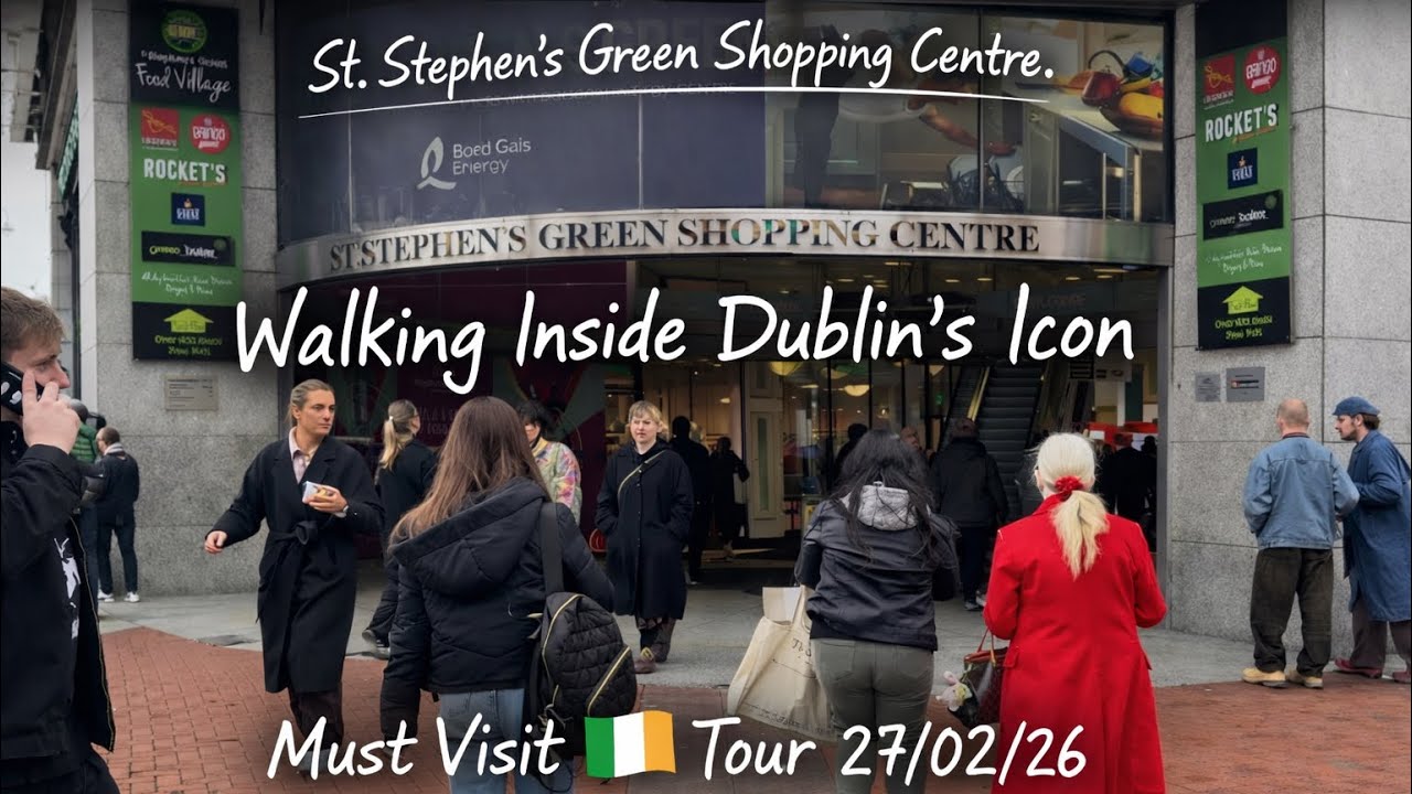 Inside Dublin’s Iconic Shopping Centre 🇮🇪 I Didn’t Expect This in Ireland.